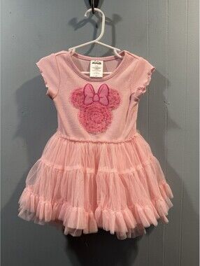 Toddlers Girls Disney Jr Minnie Dress Size 2T Pink